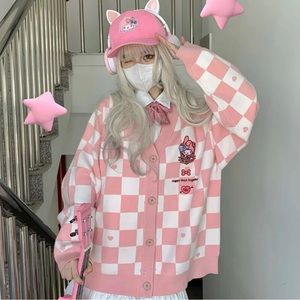 New my melody pink sweater cardigan Small Sanrio